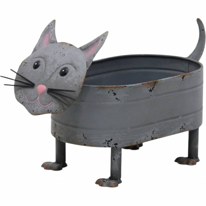 Oliver Cat Planter 23cm
