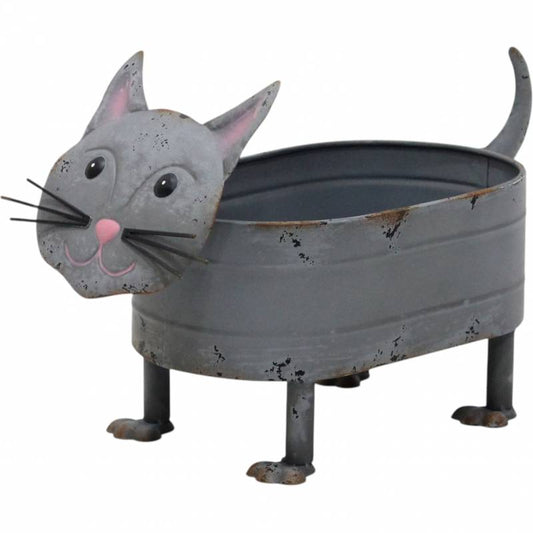 Oliver Cat Planter 23cm