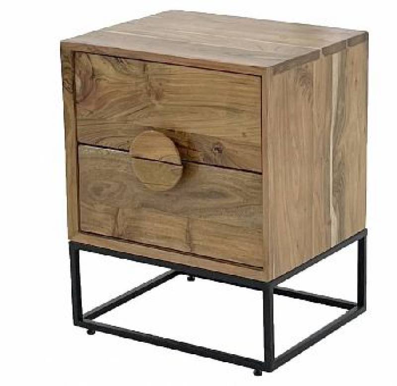 Peire Bedside Table 55cm - Image 2