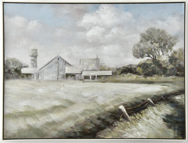 Country Framed Canvas 92cm