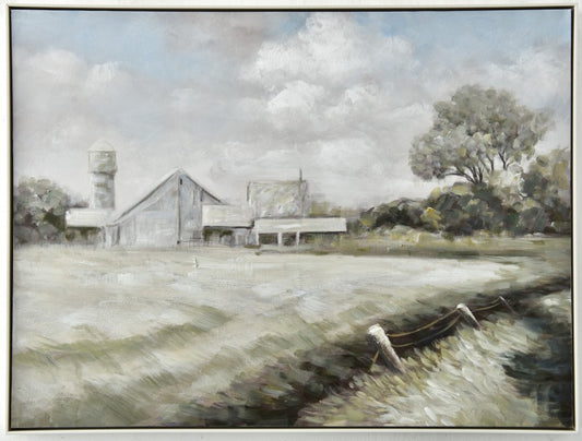 Country Framed Canvas 92cm