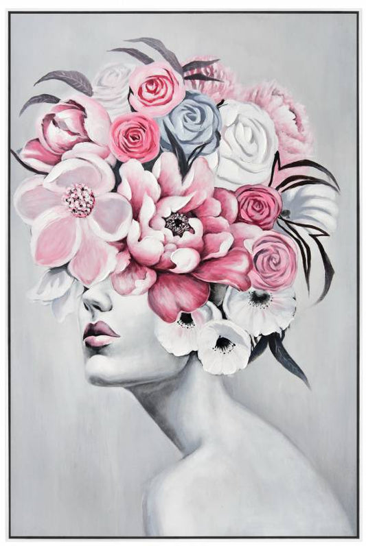 Porsche Lady Framed Canvas Wall Art 120cm - Image 2