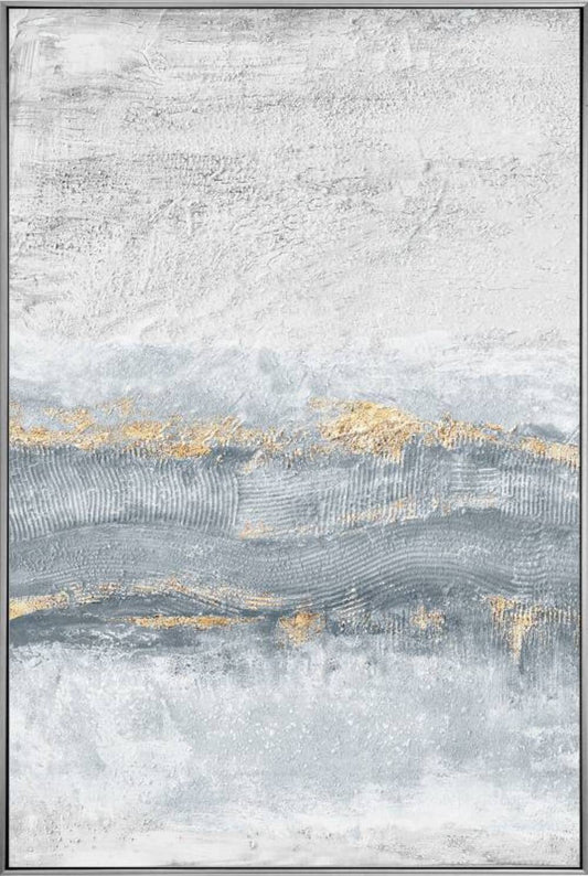 Hay Framed Canvas 90cm