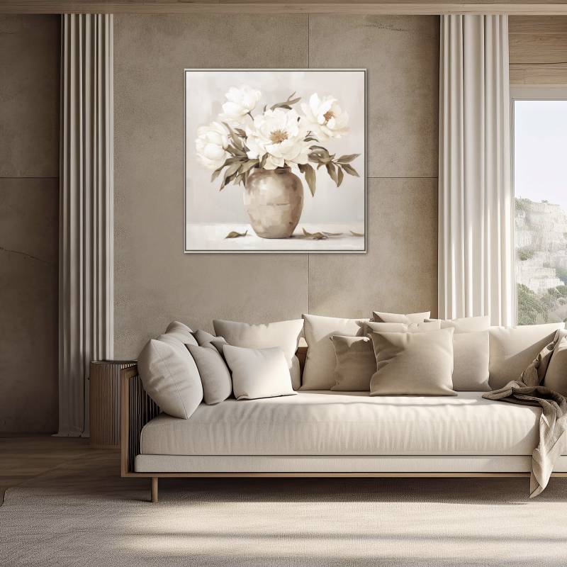 Midas Vase Framed Canvas A 80cm - Image 4