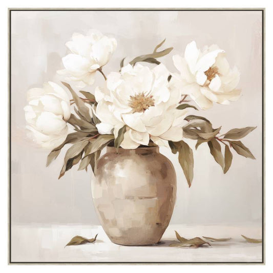 Midas Vase Framed Canvas A 80cm