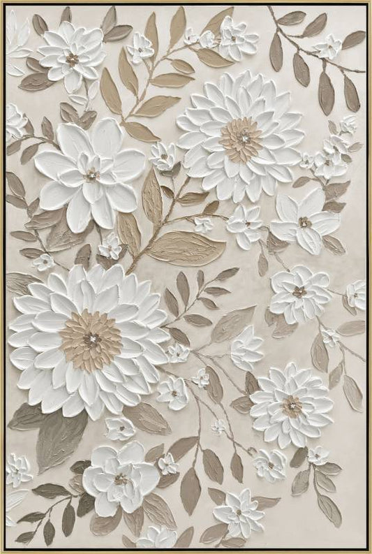Blooming Framed Canvas 120cm