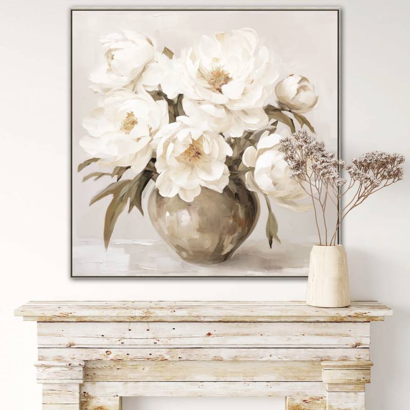 Midas Vase Framed Canvas B 80cm - Image 3