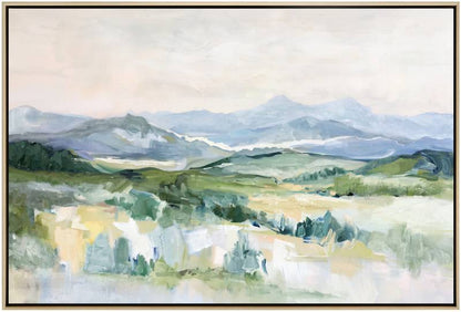 Beyond The Valley Framed Artwork 80cm