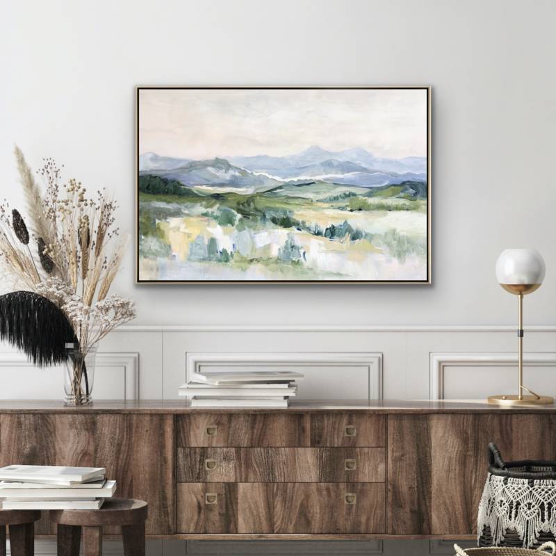 Beyond The Valley Framed Artwork 80cm - Image 2