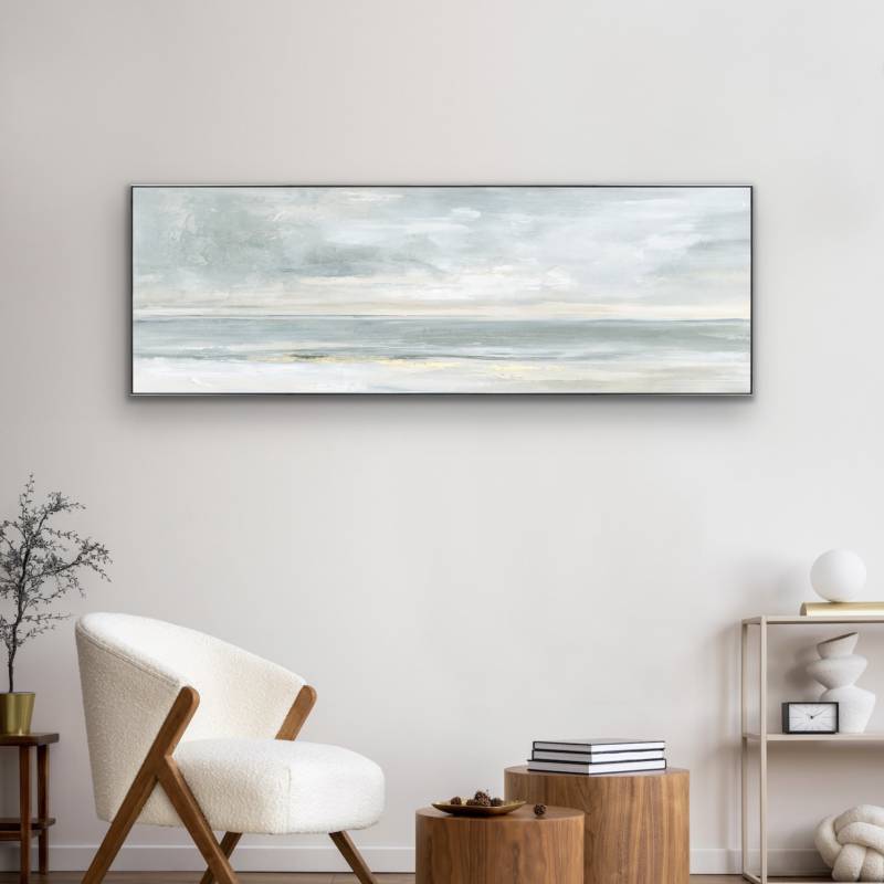 Seascape Framed Artwork 50cm - Image 2