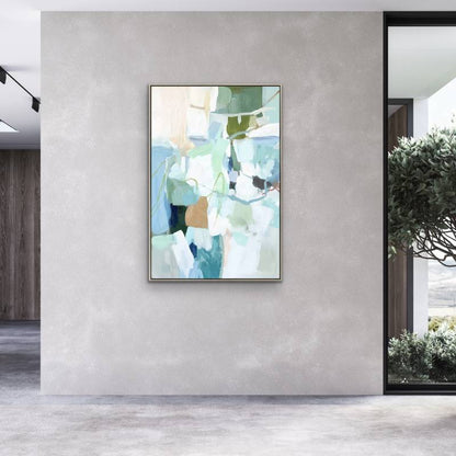 Louis Abstract Framed Artwork 120cm - Image 2