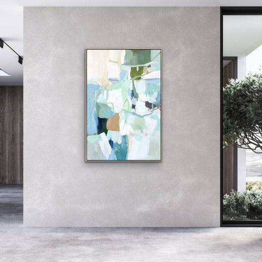 Louis Abstract Framed Artwork 120cm - Image 2