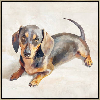 Reggie The Dog Artwork 80cm