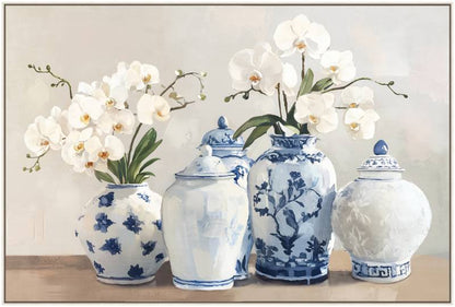Wild Grace Orchid Artwork 80cm