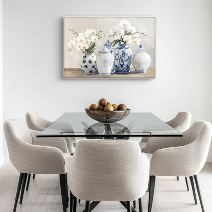 Wild Grace Orchid Artwork 80cm - Image 3