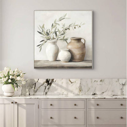 Olives & Urn Artwork 80cm - Image 4