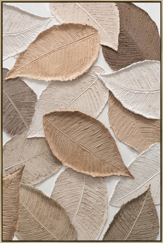 Modern Leaves Artwork 120cm