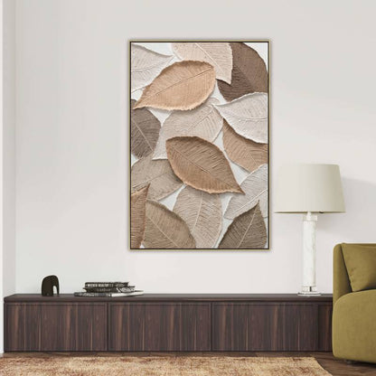 Modern Leaves Artwork 120cm - Image 4