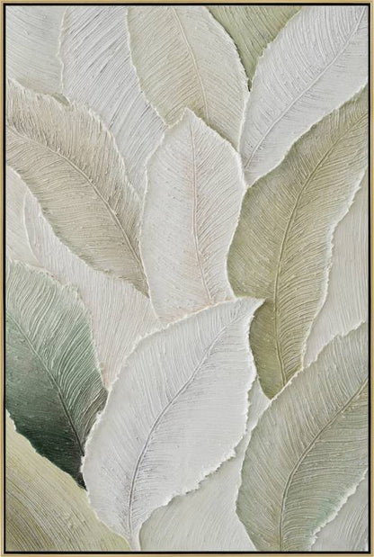 Organic Leaves Artwork 120cm