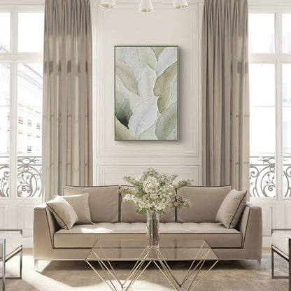 Organic Leaves Artwork 120cm - Image 3