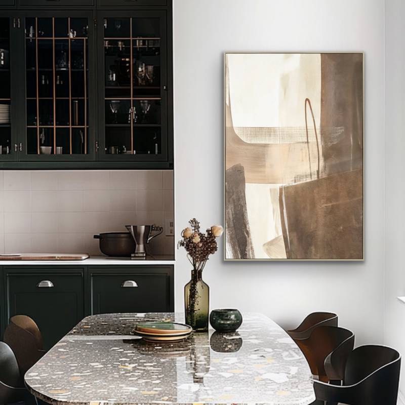 Mystery Artwork Framed Wall Art 120cm - Image 5