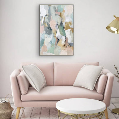 Serenity Artwork Framed Wall Art 80cm - Image 4