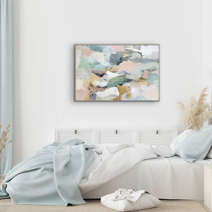 Serenity Artwork Framed Wall Art 80cm - Image 2