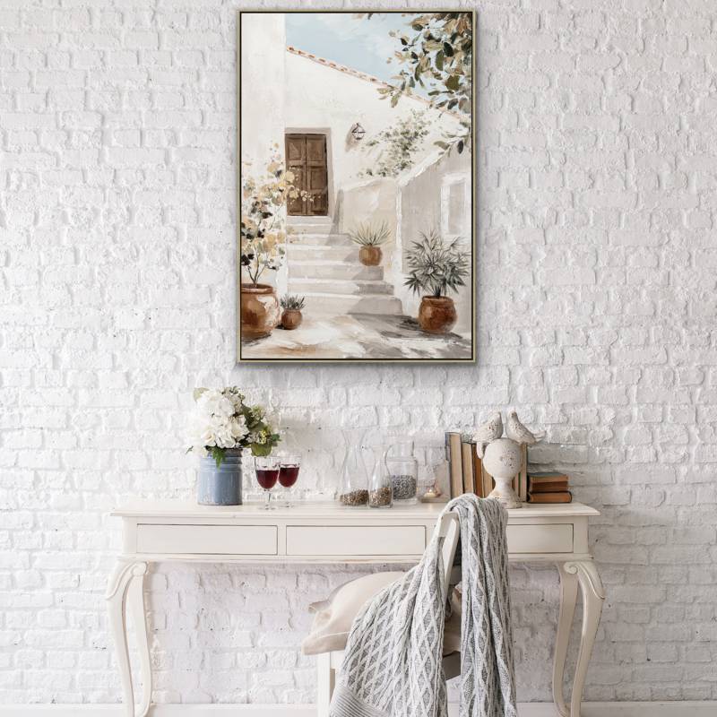 Tuscan Entrance Artwork Framed Wall Art 120cm - Image 4