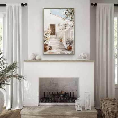 Tuscan Entrance Artwork Framed Wall Art 120cm - Image 2