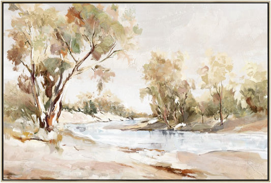 Bush Glow Framed Artwork 80cm