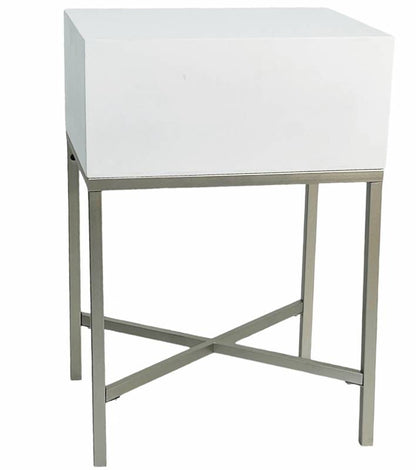 Whitecliff Bedside Table 68cm - Image 2
