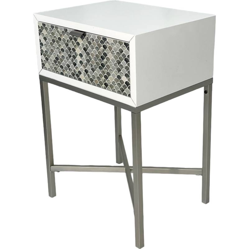 Whitecliff Bedside Table 68cm - Image 3