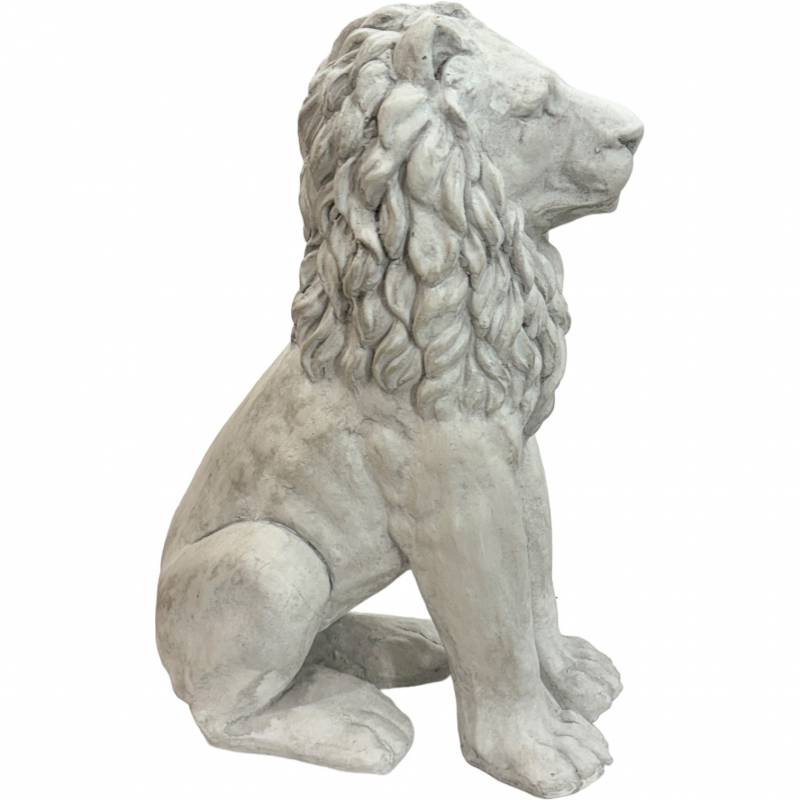 Garden Lion Statue 58cm - Image 3
