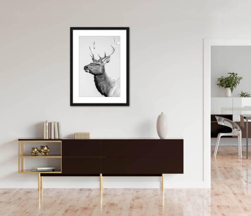 Costello Deer Artwork 80cm - Image 2