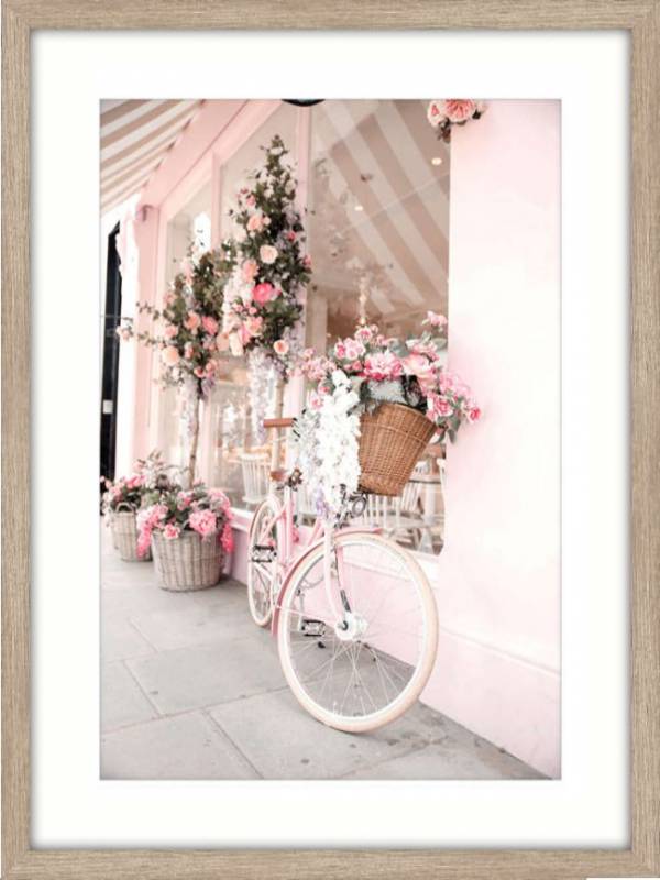 Pretty In Pink Framed Artwork 80cm