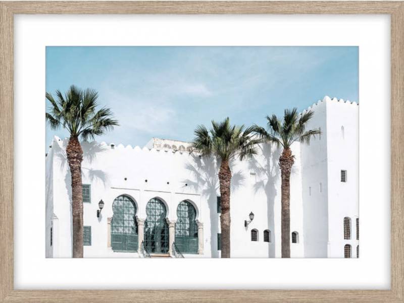 Miami Framed Artwork 80cm