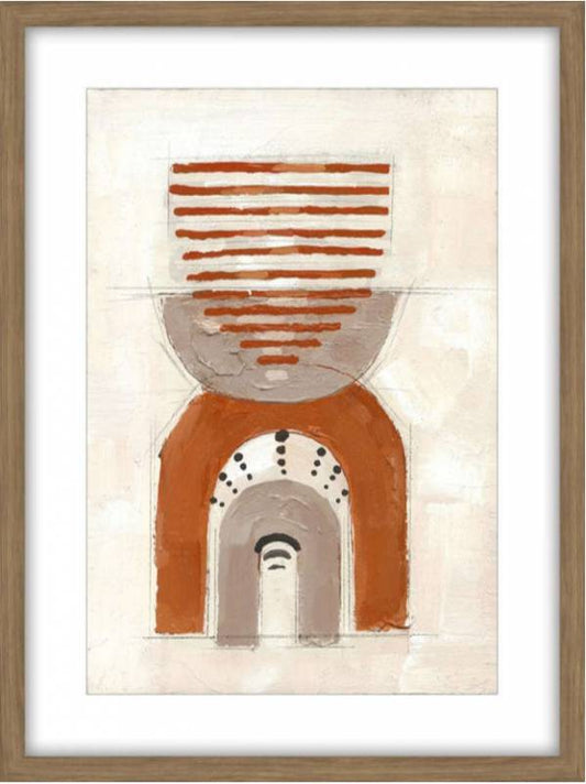 Arch Framed Artwork 80cm