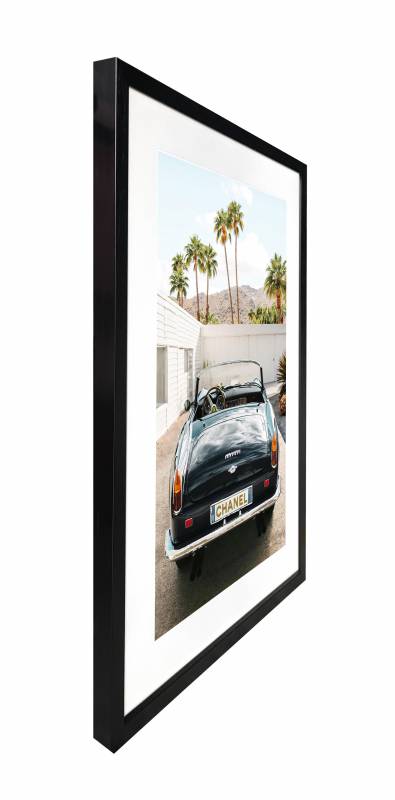 Luxury Car Artwork Framed w Glass Front 80cm - Image 3