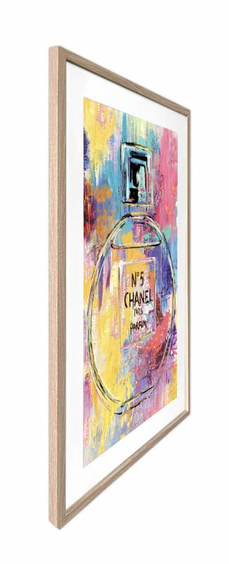 Luxury Perfume Artwork Framed w Glass Front 120cm - Image 3