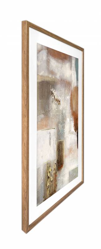 Dimitri Abstract Artwork Framed w Glass Front 120cm - Image 3