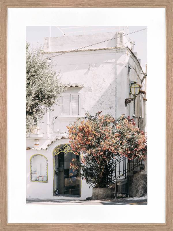Italian Dreams Artwork Framed w Glass Front 80cm