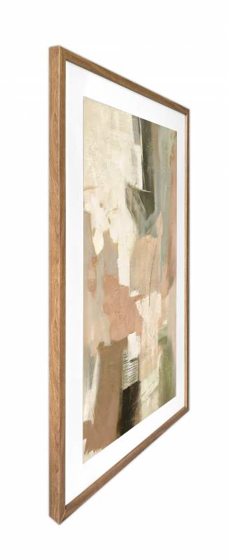 Mietta Abstract Artwork Framed w Glass Front 120cm - Image 3