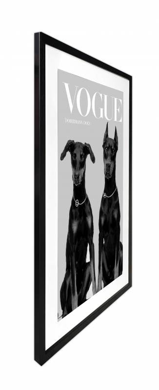 Luxury Dog Artwork Framed w Glass Front 120cm - Image 3