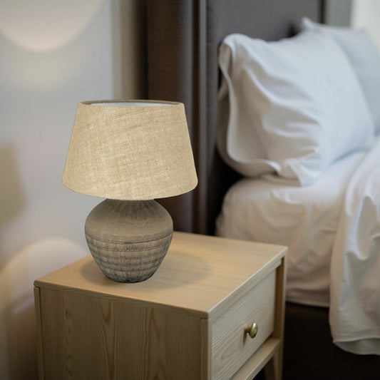 Ferm Table Lamp Brown 38cm - Image 2
