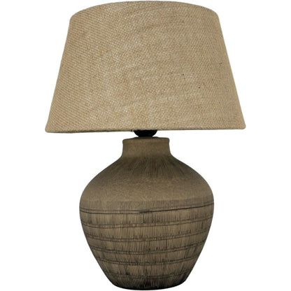 Ferm Table Lamp Brown 38cm - Image 4
