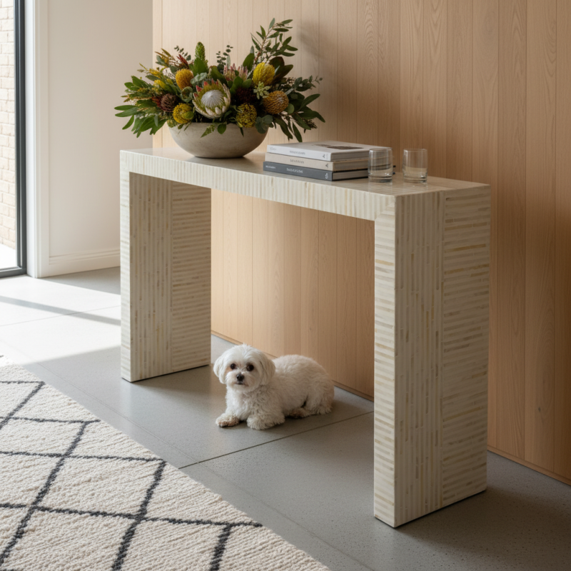Lucinda Console Table 77cm - Image 3