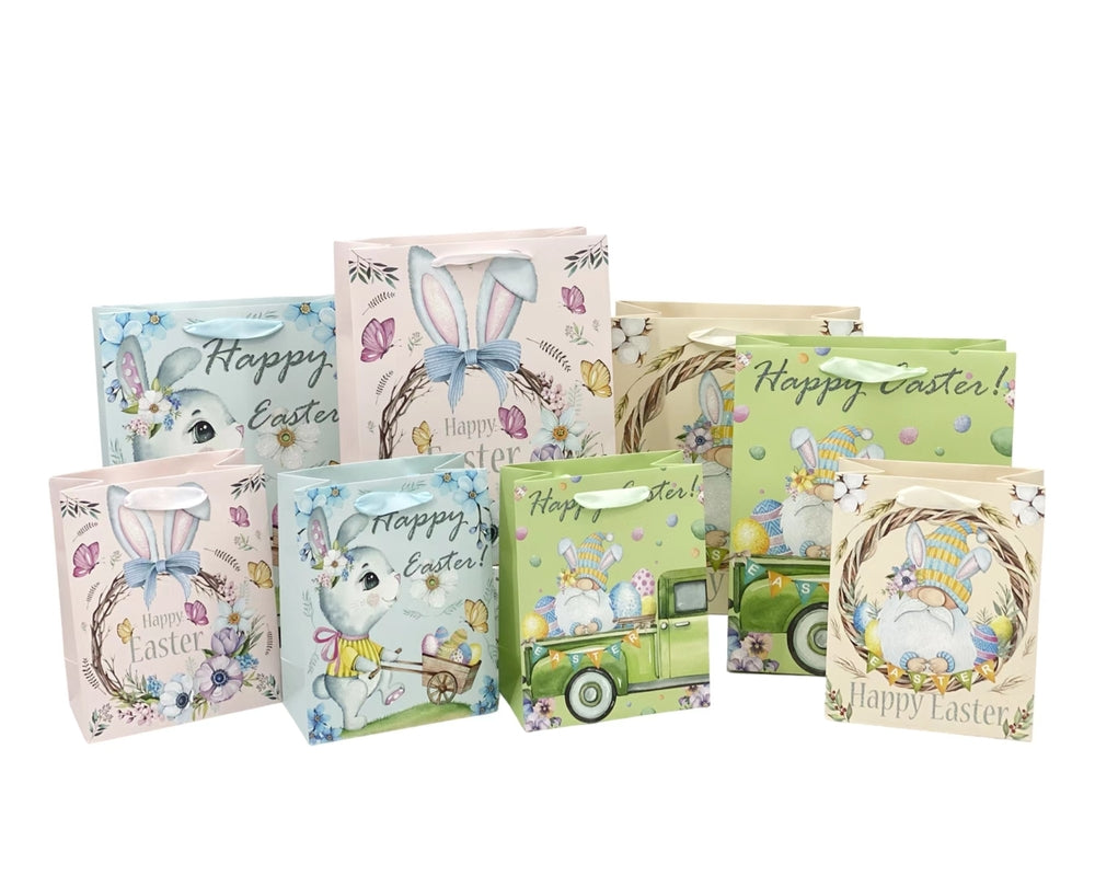 bulk 24 Medium Easter Surprise Gift Bag Assort 23cm
