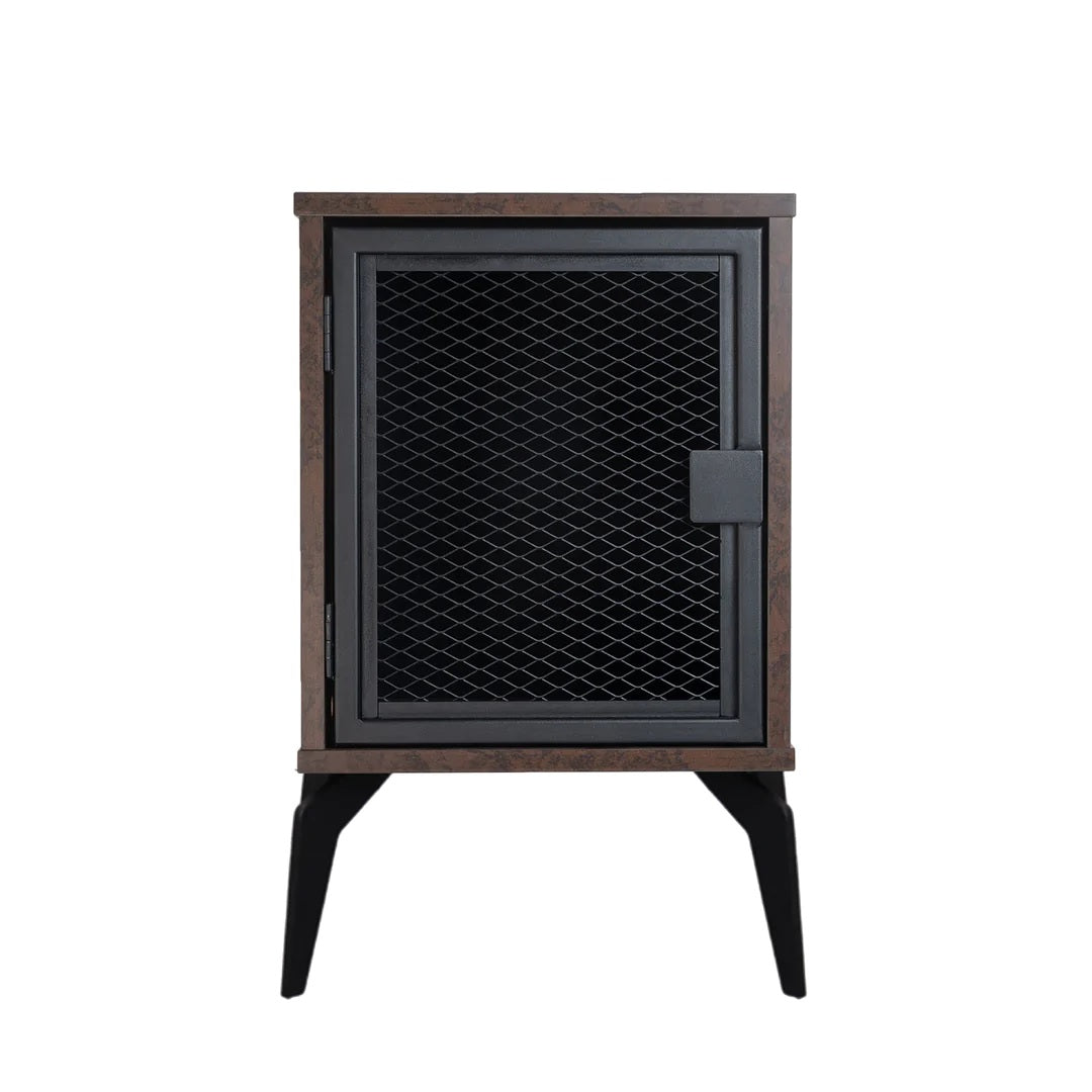 Katie Bedside Table Nasya Stone 54cm