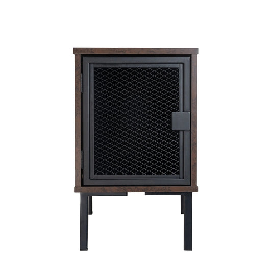 Mira Bedside Table Nasya Stone 55cm