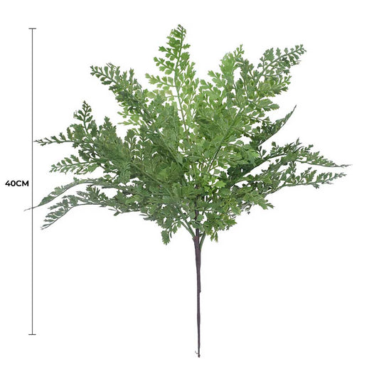 Faux Maiden Hair Fern Stem 40cm - Image 2